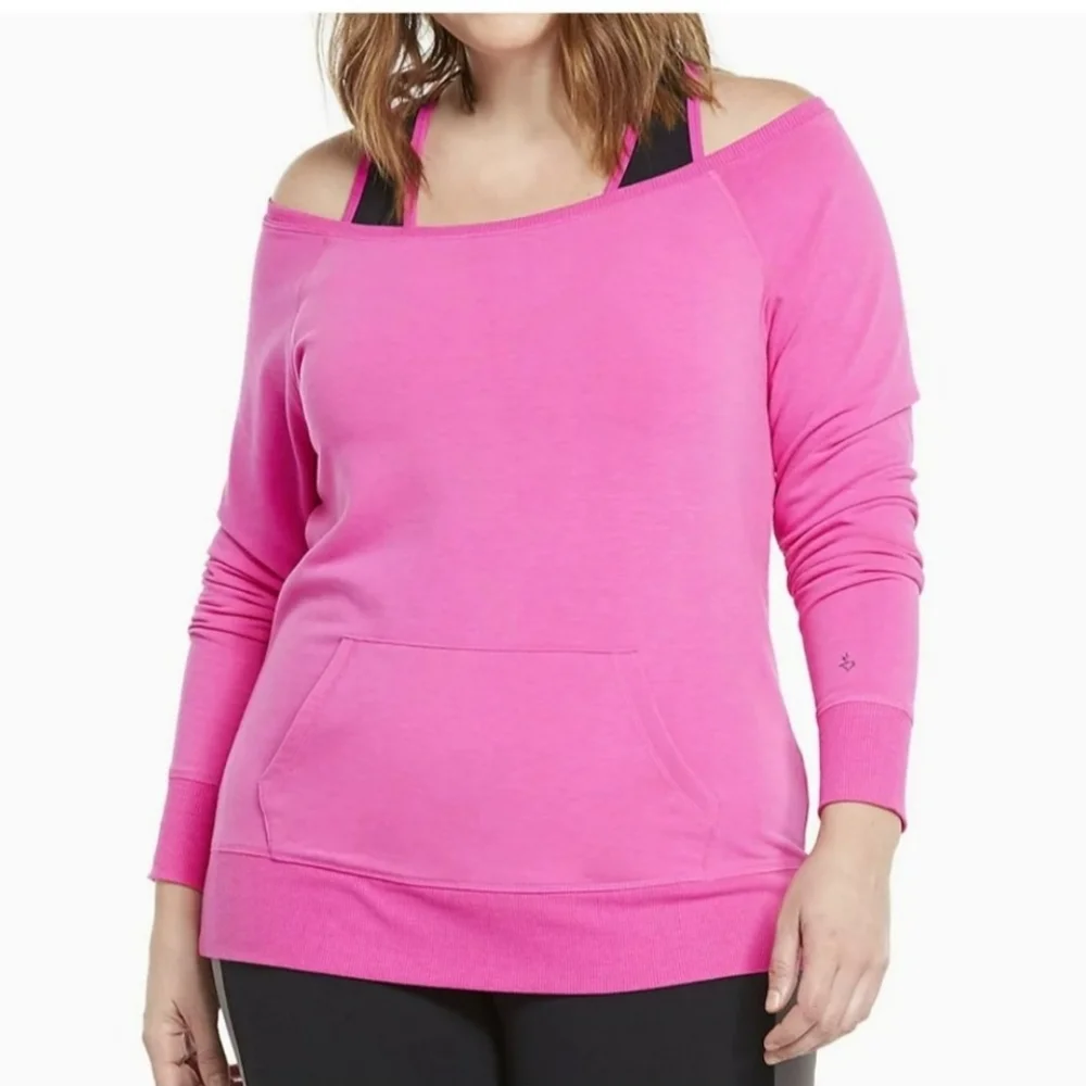Torrid Active Wide Neck Sweatshirt